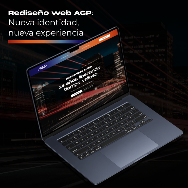 Portada sitio web AGP